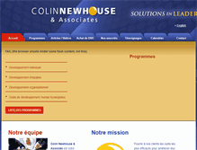 Tablet Screenshot of colinnewhouse.com